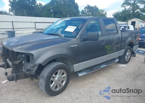 2007 Ford F-150 Xlt из США, поврежденный, VIN 1FTRW12W47FA59993
